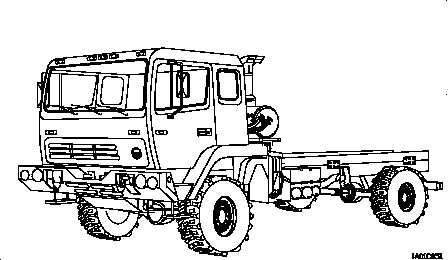 Figure 1-3. M1080 Truck, Chassis: 2 1/2-Ton, 4x4 - TM-9-2320-365-10_38